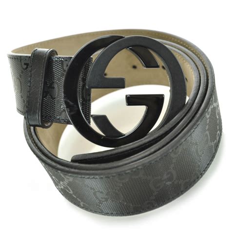 gucci supreme belt|gucci imprime belt.